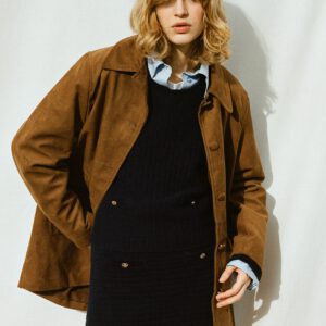 A-line Moss Knit Skirt