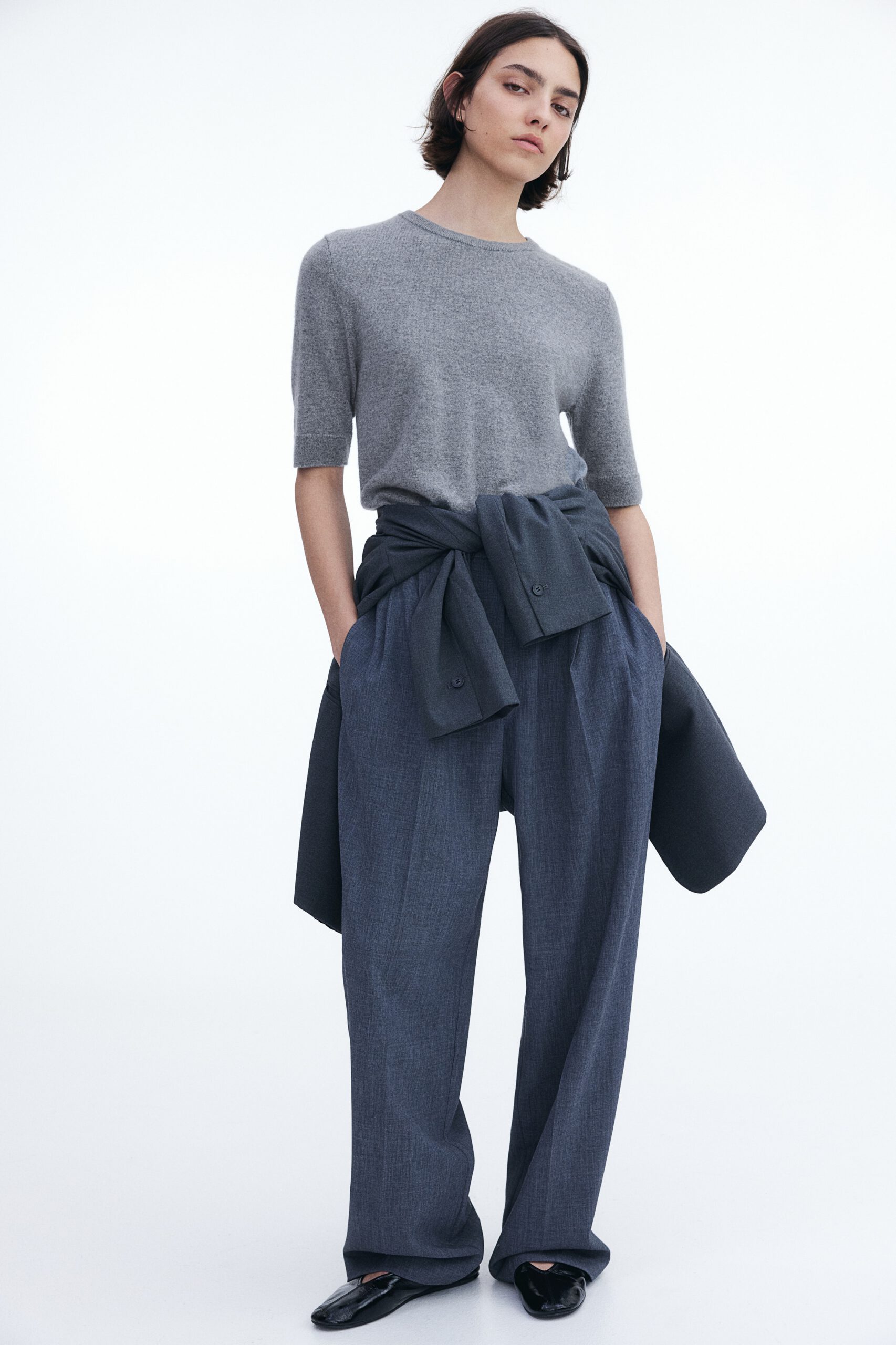 Fine Knit Cashmere Top