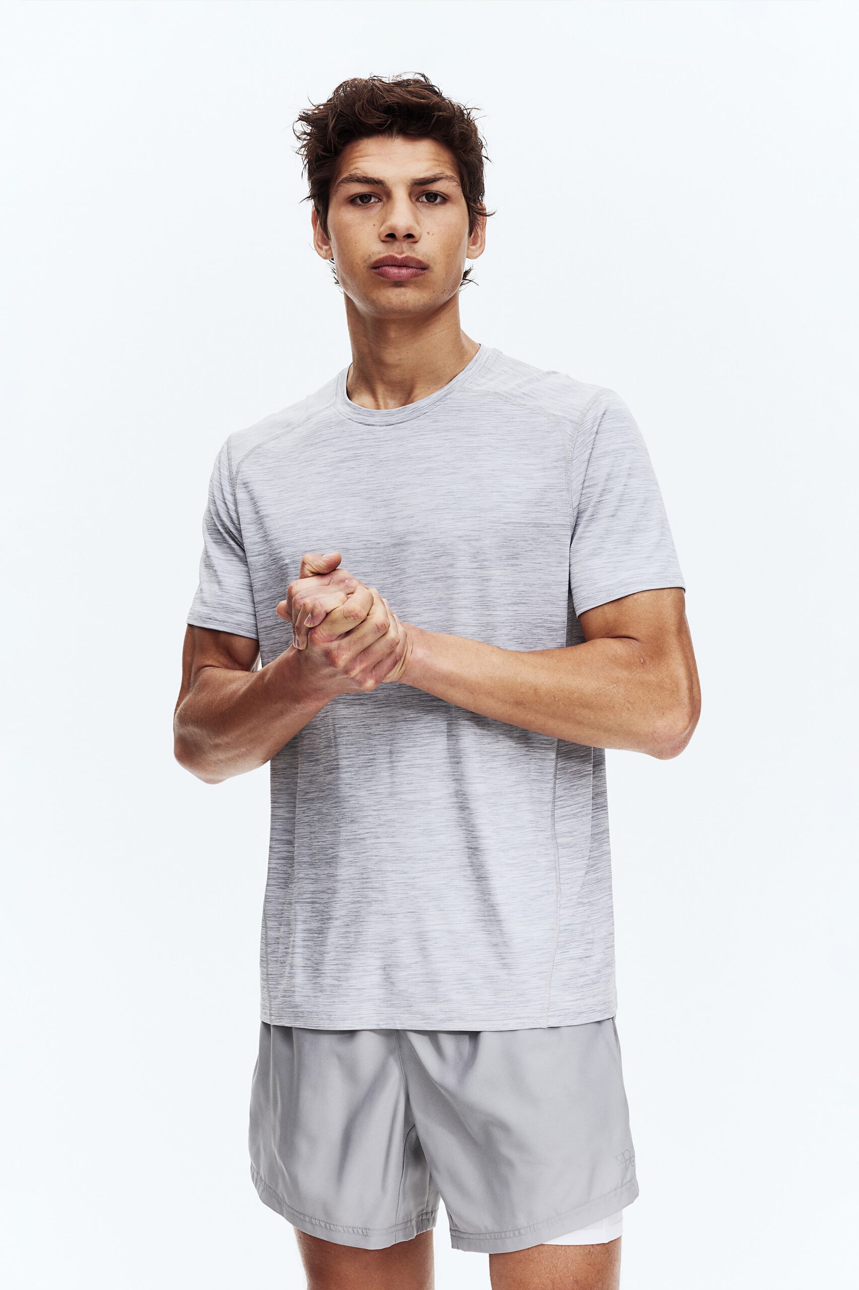 Muscle Fit Activewear Top With DryMove™