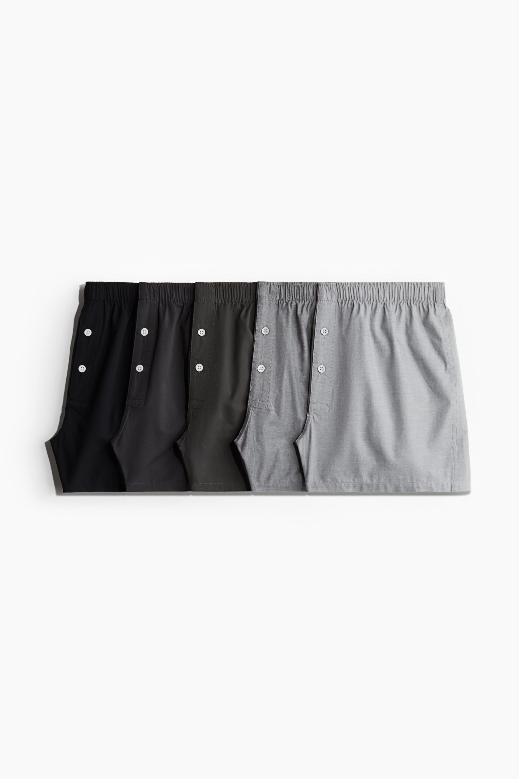5-pack Woven Cotton Boxer Shorts