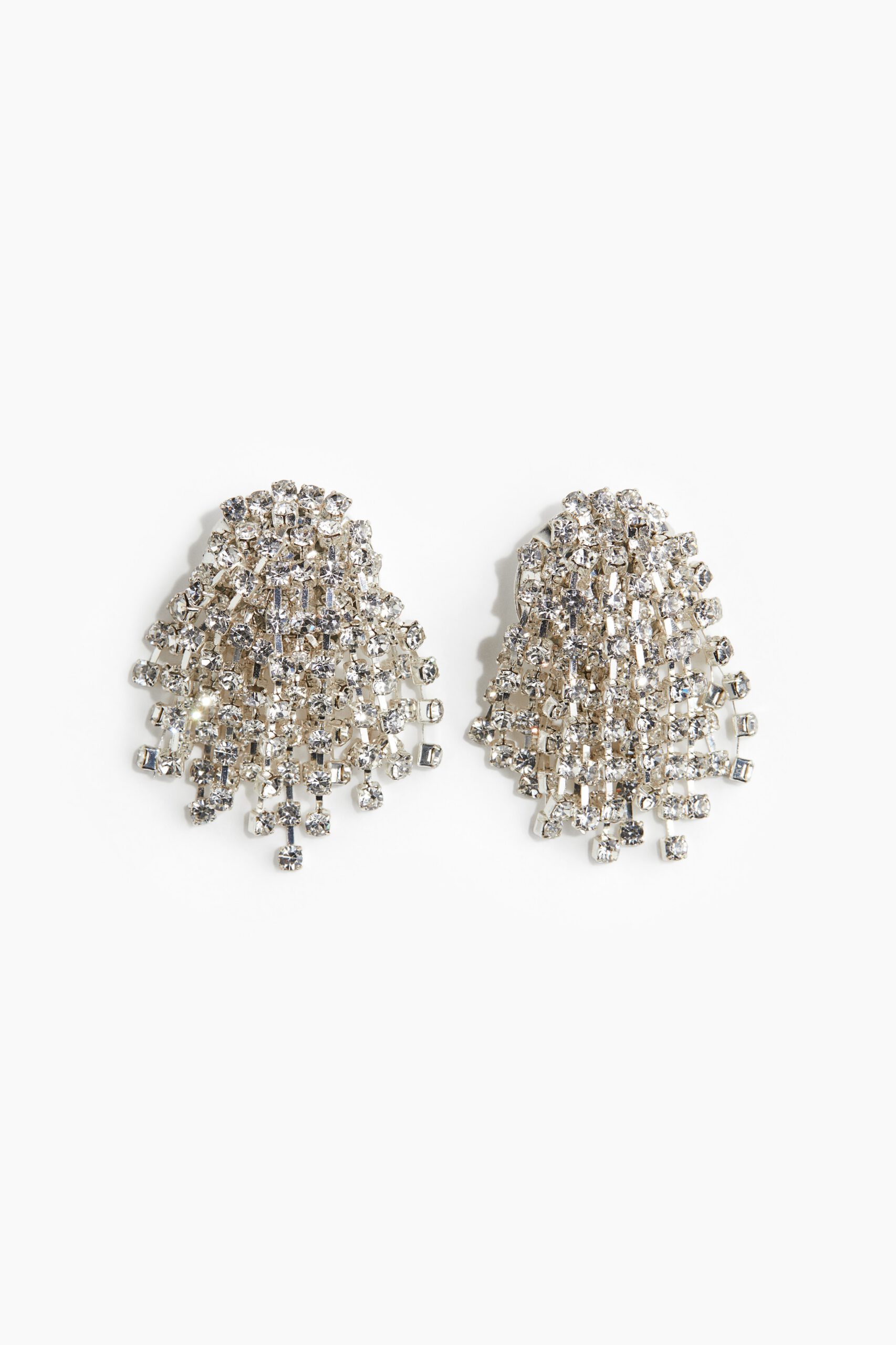 Rhinestone Chain Earrings