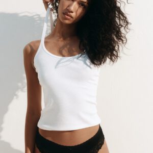 3-pack Cotton & Lace Hipster Briefs