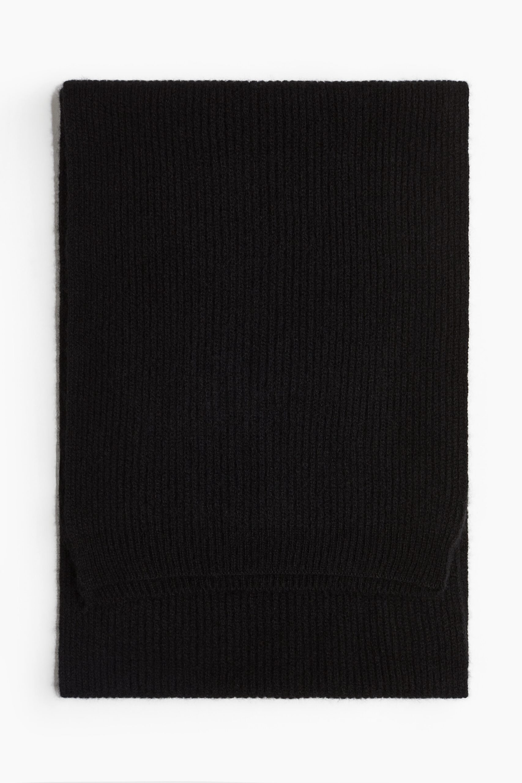 Rib Cashmere Scarf