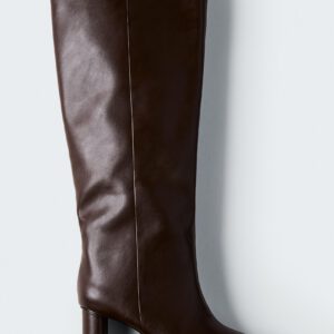 Knee High Heeled Boots