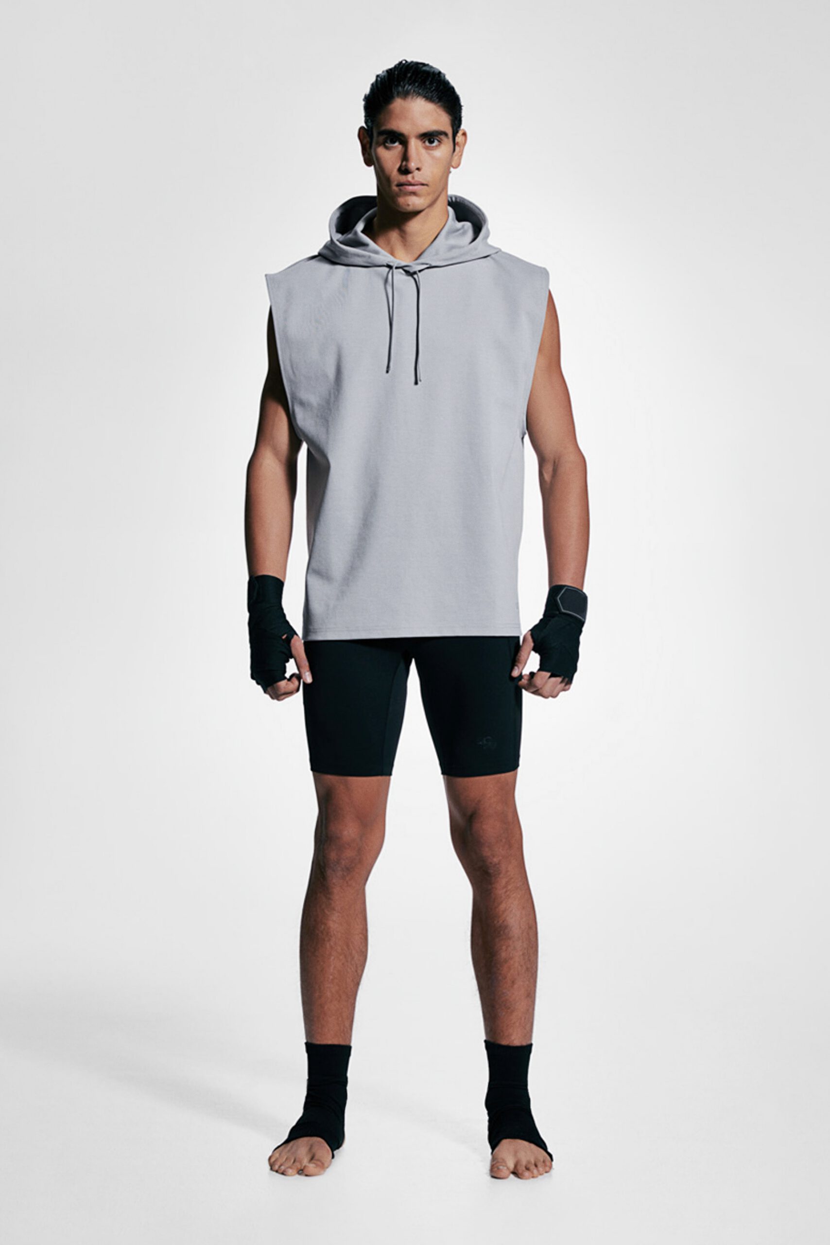 Sleeveless Activewear Hoodie With DryMove™