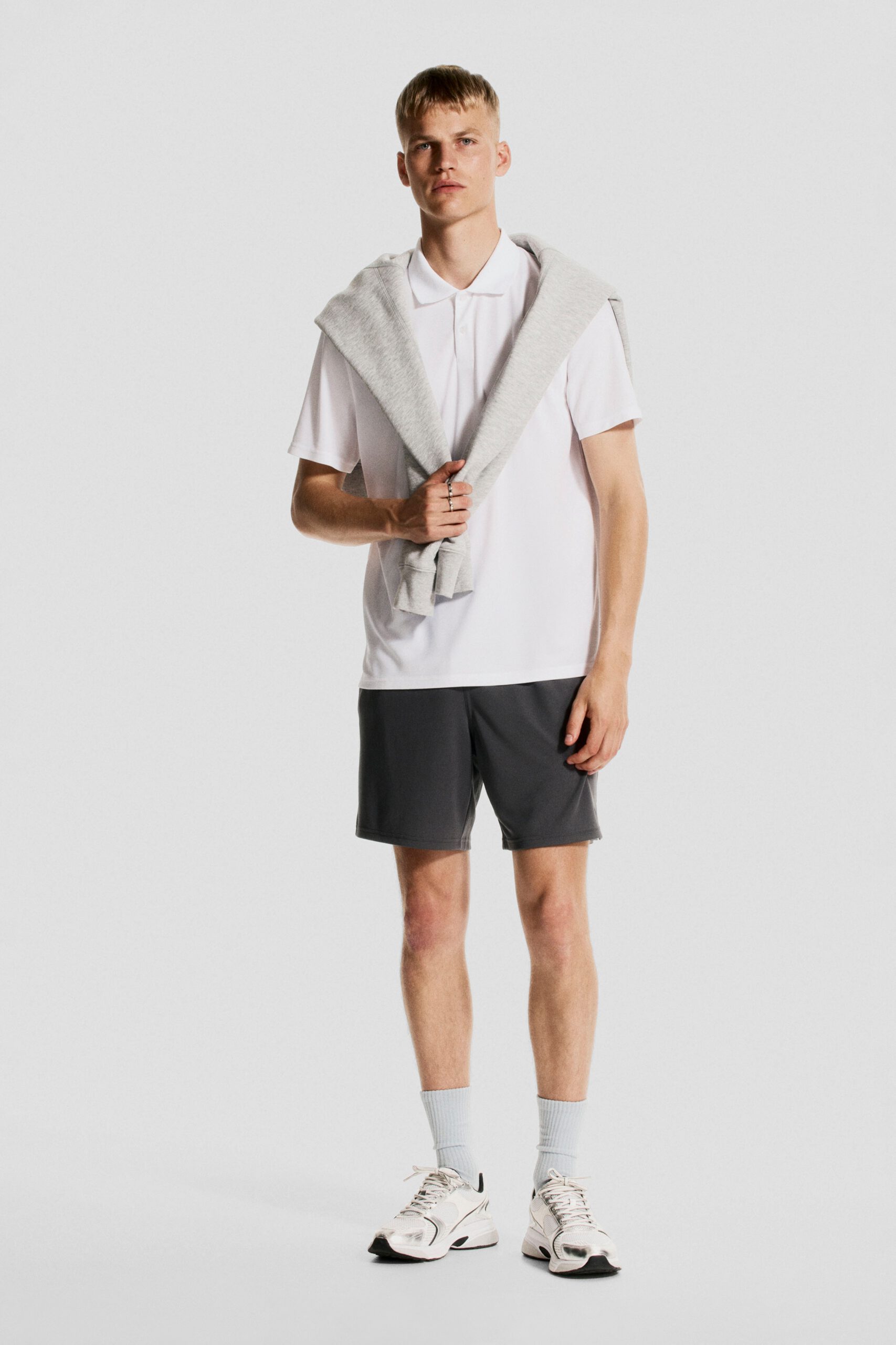 Regular Fit Piqué Sports Top