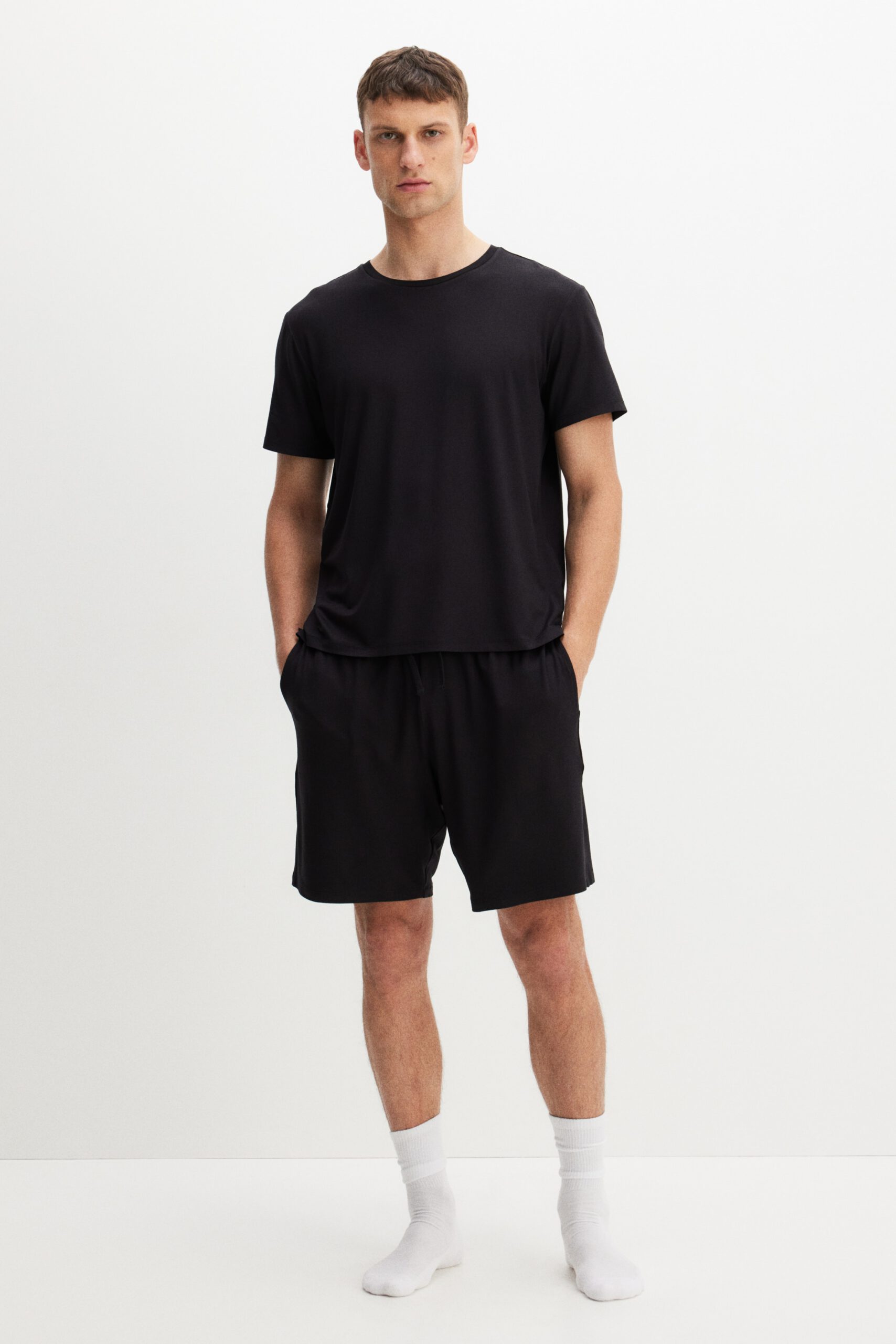 Jersey Pyjama Tee & Shorts Set
